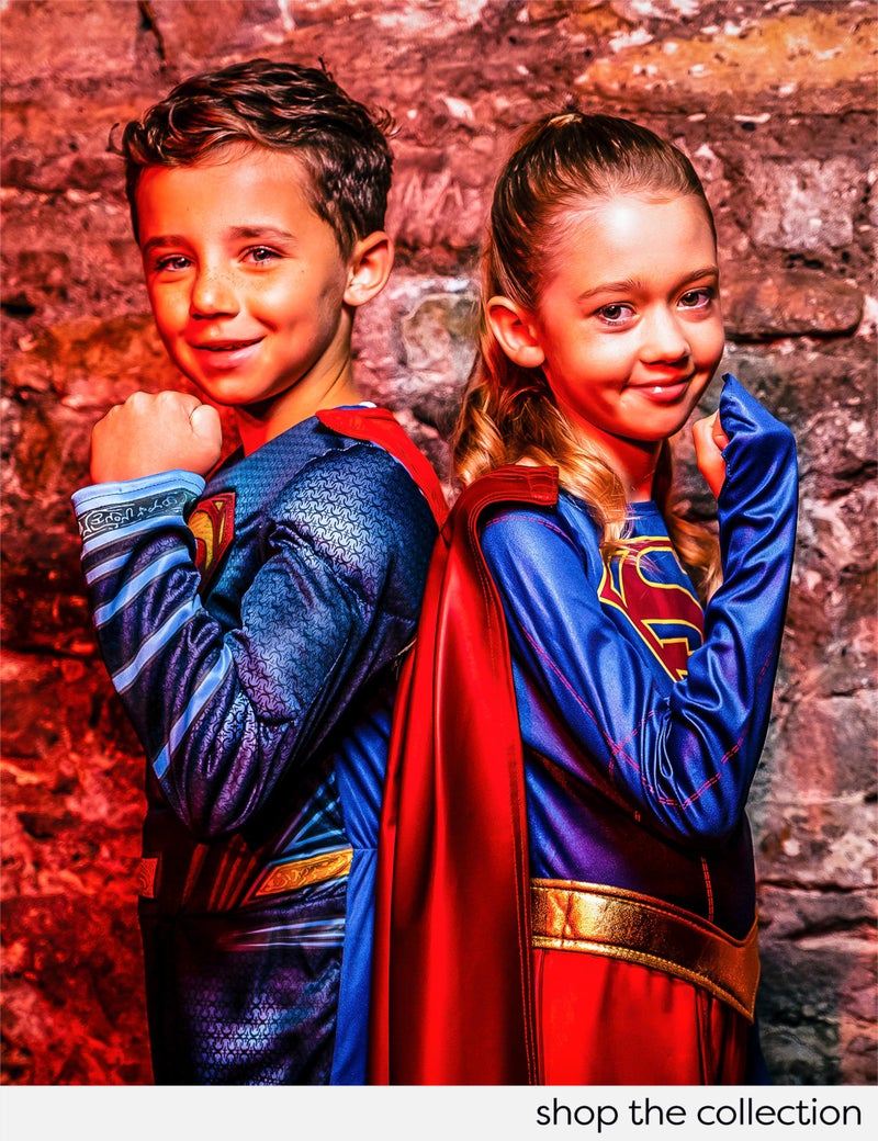 Rubies DC Superheroes Supergirl TV Series: Supergirl Costume Dress for Kids, Girl's Small - Image 4